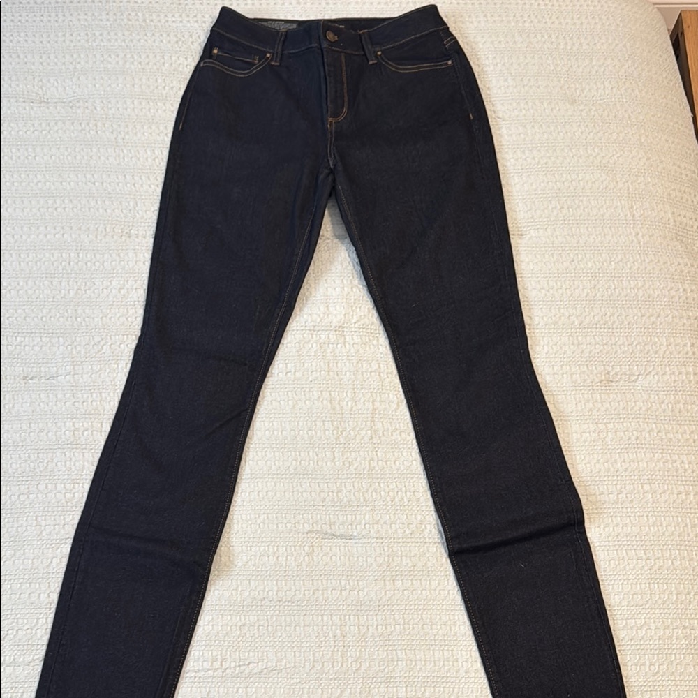 Women's Tall Dark Blue Jeans Ann Taylor